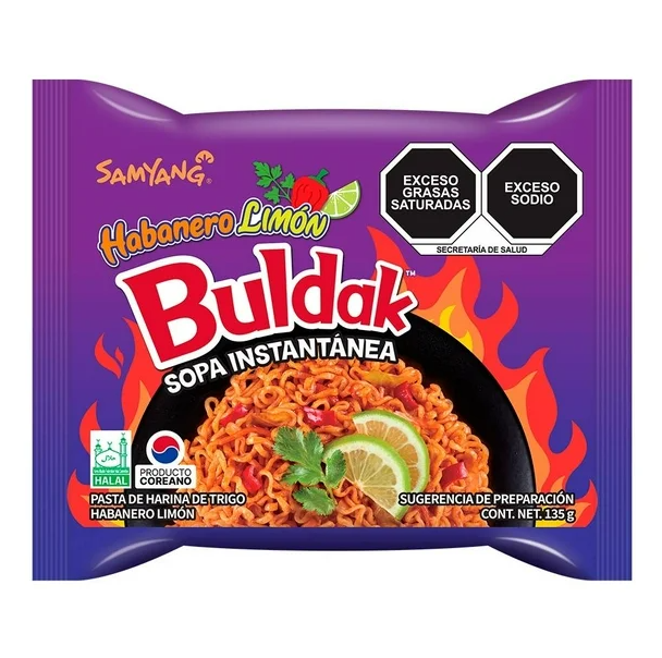 Samyang Habanero y limón (145g)